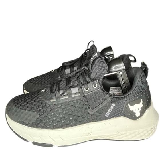 Under Armour Shoes - Womens Under Armour Project Rock BSR 4 3027345-001 Mesh Sneaker Size 9.5 Gray